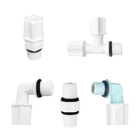 Conectores de Tubo JACO 702 de 1/4 de Pulgada, Conector en T JACO para Sistemas de Ósmosis Inversa