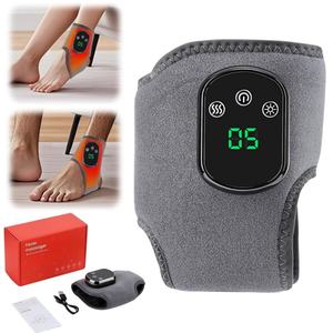 Masajeador Eléctrico para Pies y Tobillos con Compresa Caliente, Soporte para Tobillos, Alivia el Dolor por Esguinces Articulares y Fatiga Muscular - Product Image 1