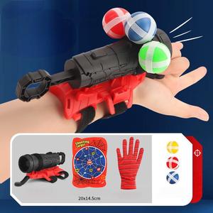 स्पाइडर स्टिक बॉल गन लांचर लक्ष्य हीरो स्पाइडर लॉन्चर सॉफ्ट बुलेट गन बच्चों का खिलौना - Product Image 6