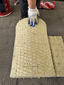 Expédition à haute densité de couverture de panneau de mur de laine de roche de catégorie d'exportation pour l'isolation <span class=keywords><strong>phonique</strong></span> - Product Image 5