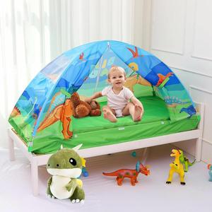 Tente sensorielle de jeu pour enfants en forme de dinosaure, respirante, pour l'intérieur, pour des rêves de sommeil et un espace privé, en matériaux de qualité - Product Image 3