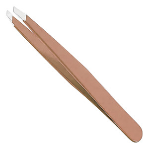 Pinzas de Depilar de Acero Inoxidable con Punta Inclinada, Profesionales, Personalizadas, de Lujo, Duraderas, Precio de Fábrica al por Mayor - Product Image 1