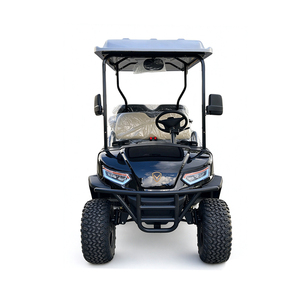 Voiturette de golf électrique quatre places à performance stable, certifiée CE, avec batterie au lithium et commande manuelle, idéale pour les complexes hôteliers - Product Image 4