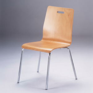 Ensemble de salle à manger moderne à 6 chaises Table à manger empilable en bois pour la cuisine à domicile Meubles élégants pour des repas confortables - Product Image 1