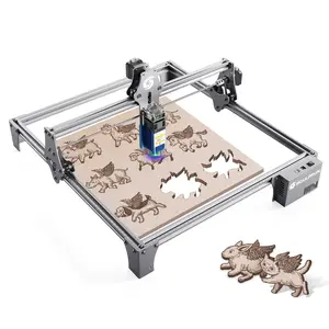 SCULPFUN S6Pro Laser Engraver DIY Logo Mark Printer Cutter Laser Engraving Machine Woodworking Carving 60W Mini Laser