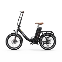 Reino Unido envío gratis 48V 250W E-Bike electrónico 15AH litio 20 pulgadas freno de disco plegable 120kg Sensor de carga 50km colocación de tubo 120kg