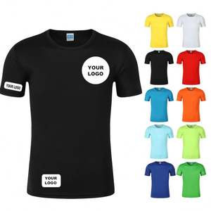 Camisetas personalizadas al por mayor unisex de poliéster con logo impreso, OEM, ODM, sublimación, lisas, 100% algodón, para actividades. - Product Image 1