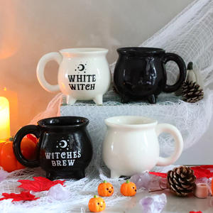 Tarro de bruja <span class=keywords><strong>Caldero</strong></span> mágico de bruja <span class=keywords><strong>Taza</strong></span> de café de Halloween <span class=keywords><strong>Taza</strong></span> mágica de doce constelaciones Estrella Luna - Product Image 3