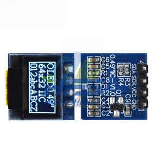 شاشة <span class=keywords><strong>OLED</strong></span> ، شاشة بيضاء 64x32 I2C واجهة IIC sd1306 سائق لـ AVR - Product Image 3