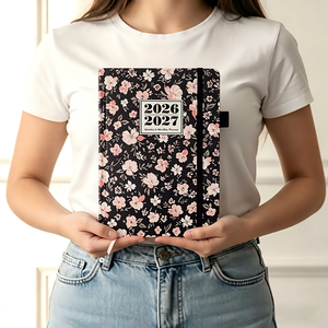 <span class=keywords><strong>Agenda</strong></span> 2026 2027 Personalizada con Impresión, Tapa Dura A5, Banda Elástica, Portaplumas, Organizador de Bolsillo, Producción Rápida, Fabricante - Product Image 1