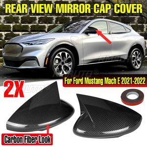 ฝาครอบกระจกมองหลัง 2 ชิ้น สำหรับ Ford Mustang Mach E 2021-2022  ฝาครอบกระจกมองหลัง  อะไหล่ตกแต่งรถยนต์ - Product Image 1