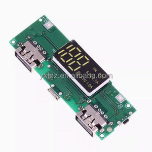 YIXINTAI <span class=keywords><strong>CA</strong></span>-524A двойной USB 5 В 2.4A Type-C USB Мобильный Power Bank 18650 литий-ионный аккумулятор Защитная плата Монтажная плата - Product Image 3