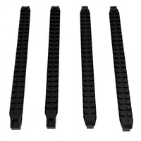Rail de guidage coulissant en acier inoxydable et aluminium, sur mesure, de haute qualité, durable, pour accessoires de chasse, usiné CNC, anodisé avec précision