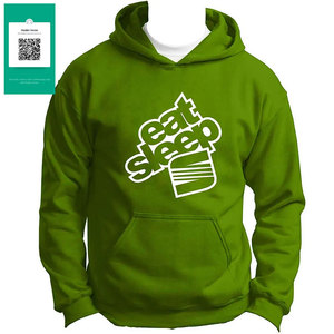 เสื้อมีฮู้ดสำหรับผู้ชายพิมพ์ลายหน้าจอผ้าฝ้าย100% สีพื้นเสื้อผ้าไซส์พิเศษสำหรับฤดูหนาว - Product Image 6