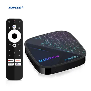 Topleo Amlogic S905y4电视盒主要视频2g 8g双Wifi哈科米尼s905y4智能电视盒安卓