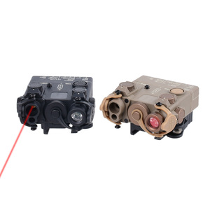 DBAL-A2 Tactical <b>Flashlight</b> With Red Green Laser And <b>Led</b> Light For High Intensity Illumination Outdoor Use - Product Image 1