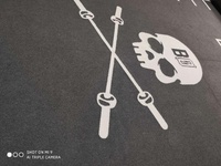Tapis de friction pour entraînement puissant de MMA, crossfit et sports sur gazon
