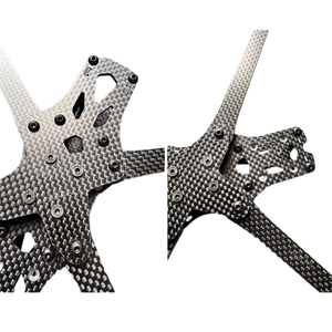 Kit de Marco Tipo H para Dron FPV MAK4/XL9 V2 de 7 Pulgadas, Fibra de Carbono 3k, Brazo de 5.5mm, Distancia Entre Ejes de 315mm, Largo Alcance, Carreras, Estilo Libre - Product Image 2