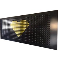 Mur de puzzle à billes bicolore avec typographie, noir et jaune, pour exposition scientifique, jeux scientifiques et jeux interactifs