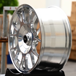 Jantes forgées HTOR 18 19 20 pouces 5x112 pour voiture, finition polie miroir, compatibles avec Golf R GTI S3 RS3 A3 A4 CLA35 CLA45 M135i M235i - Product Image 3