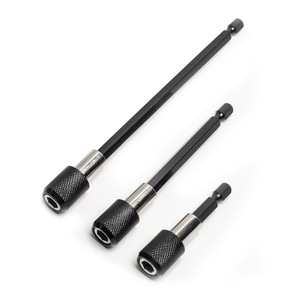 Adaptador de Enchufe Hexagonal Yunbei Yb, Varilla de 1/4 Pulgadas, Longitud de 6.35 Pulgadas, Acabado en Óxido Negro, Herramienta de Reparación Automotriz - Product Image 1