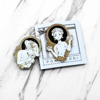 Épingles en émail dur de haute qualité, épingles de revers en émail souple personnalisées, badges métalliques, épingles en émail anime OEM de collection
