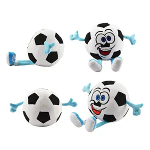 Soft stuffed toys soccer ball plush toy cute football doll