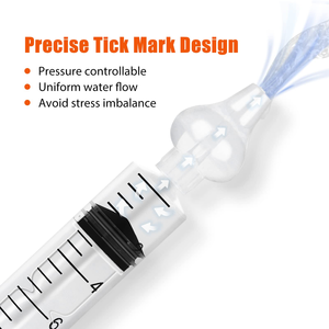 Fabricación de jeringa para nariz de bebé, irrigador <span class=keywords><strong>Nasal</strong></span> infantil de 10ml, aspirador <span class=keywords><strong>Nasal</strong></span> de silicona de potencia Manual, tipo desinfectante EOS - Product Image 2