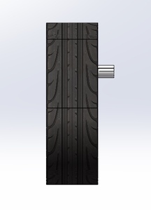 Rubber <strong>Track</strong> <strong>System</strong> Tracked Assembly for Wheelchair and Robot - Product Image 3