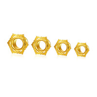 Tunnel d'oreille creux à motif floral, double évasement, plug d'oreille, jauge, piercing, bijou de corps, plug d'oreille type selle