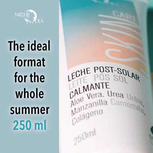 Leche Calmante Post-Solar 250ml en Tubo, Loción Reparadora para Piel Dañada por el Sol, Piel Exponida al Sol - Product Image 4