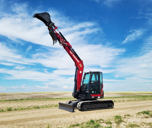 Mini-excavatrice Yanmar Vio80 d'occasion CE EPA, 8 tonnes, fabrication japonaise, système hydraulique, prête pour tous les terrains, expédition avec moteur et pompe - Product Image 5