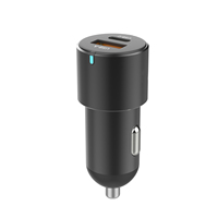 Nouveau chargeur de voiture USB C, adaptateur de chargeur USB pour allume-cigare 85W, chargeur de voiture rapide PD&QC 3.0 pour iPhone Galaxy