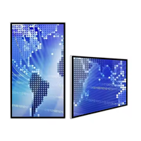 Pantalla de visualización de publicidad LCD montada en la pared Android de 21,5 pulgadas para tienda minorista ascensor Wayfinding Android Ad Tablet Player