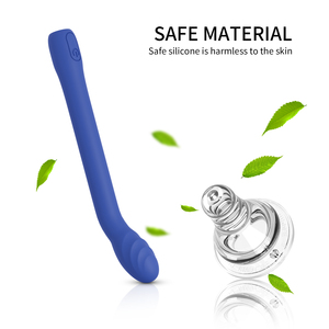 Silicona suave G Spot Climax masaje palo vibrador Sensación mejorada anillo de pene Mini consolador vibrador - Product Image 3