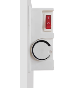 เครื่องทำความร้อนแบบไร้รังสีแม่เหล็กไฟฟ้าพร้อมเทอร์โมสตัทสองตัว - Product Image 2