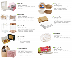 19x14-inch hộp bánh trắng với cửa sổ, 2-Count hộp Cookie 2pcs Pastry hộp Nhà cung cấp nhà máy - Product Image 5