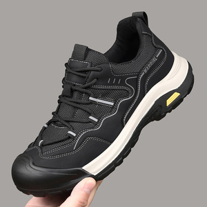 Zapatos de Cuero con Suela Suave para Hombre, Nuevos Modelos 2026, Zapatos Casuales de Cuero Genuino, Zapatos de Senderismo Antideslizantes Versátiles para Exteriores - Product Image 2