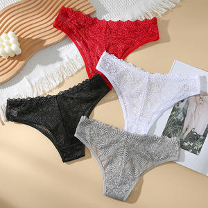 ชุดชั้นในผ้าฝ้ายสำหรับผู้หญิงกางเกงในเซ็กซี่สำหรับผู้หญิงกางเกงในบางๆชุดชั้นในกางเกงในลูกไม้สีพื้นสำหรับผู้หญิง - Product Image 2