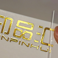 Adhésif UV d'autocollant 3D personnalisé de conception de PVC DTF pour les étiquettes de produit d'emballage de bouteilles et de tasses DTF 3D PVC