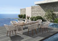 Chaise et Table d'extérieur, mobilier de jardin chinois, livraison gratuite