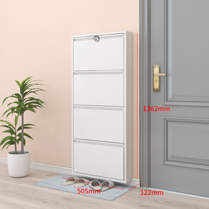 Armoire à chaussures ultra-fine avec serrure en acier, sécurité <span class=keywords><strong>antivol</strong></span>, salon, hôtel, salle <span class=keywords><strong>de</strong></span> sport, entrée moderne, armoire murale - Product Image 3