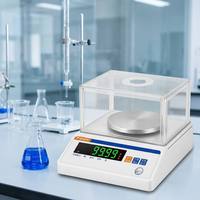 Balance en plastique JINGFEI YP-10002F haute précision, précision 0,01 g, capacité 1000 g
