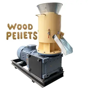 Hochleistungs-Pellet-Pelletier mühle für Geflügel futter mit kleinem Volumen Holzsägemehl-Pelletier maschine