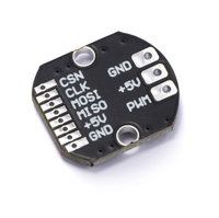 As5048-bit modul Encoder magnetik presisi tinggi, Sensor pengukuran sudut induksi magnetik