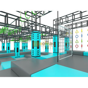 Parcours d'obstacles et trampoline intérieur Blue <span class=keywords><strong>Ninja</strong></span> Warrior, <span class=keywords><strong>jouet</strong></span> - Product Image 2