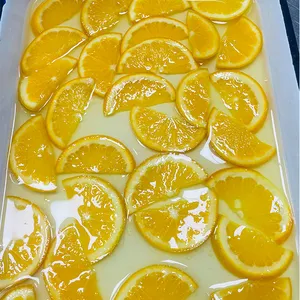 Оптовая продажа, свежие консервированные фрукты, консервированные нарезки апельсина в сиропе