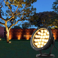 Đèn Chiếu Điểm Mặt Đất RGB Thay Đổi Màu Sắc Đèn Chiếu Sáng Sân Vườn Cây Cảnh Quan Trang Trí Đèn Chiếu Sáng Đường Đi SPike