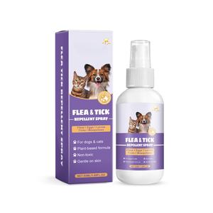 <span class=keywords><strong>Spray</strong></span> <span class=keywords><strong>anti</strong></span>-<span class=keywords><strong>puces</strong></span> et tiques de haute qualité, longue durée, pour chiots, chatons et adultes, sans alcool, pour la protection à domicile - Product Image 1