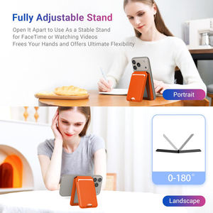 Nuovo Arrivo Portafoglio in Pelle PU con Posizionamento Globale GPS Porta Carte d'Identità Magnetico Supporto per Telefono Idea Regalo Compatibile con MagSafe e Funzione Trova il Mio Telefono - Product Image 2